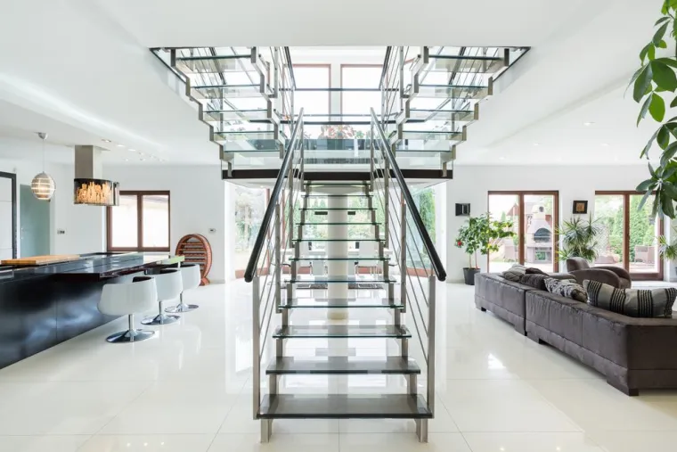 Escalier sur mesure, Sallanches, Old & New Habitat